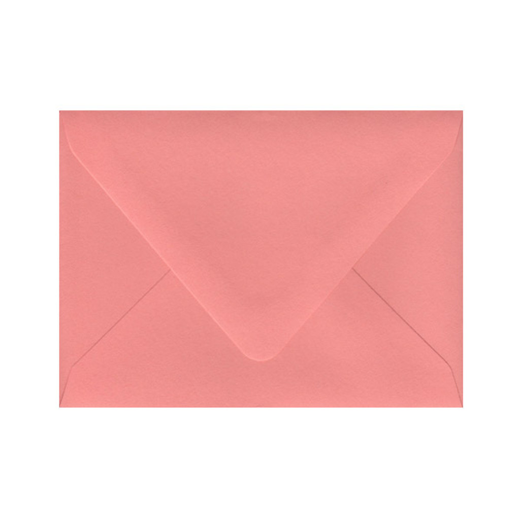 A6 Euro Flap Coral Envelope