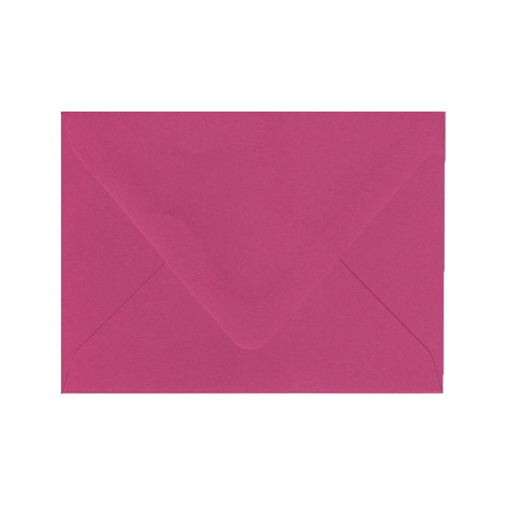 A6 Euro Flap Fuchsia Pink Envelope