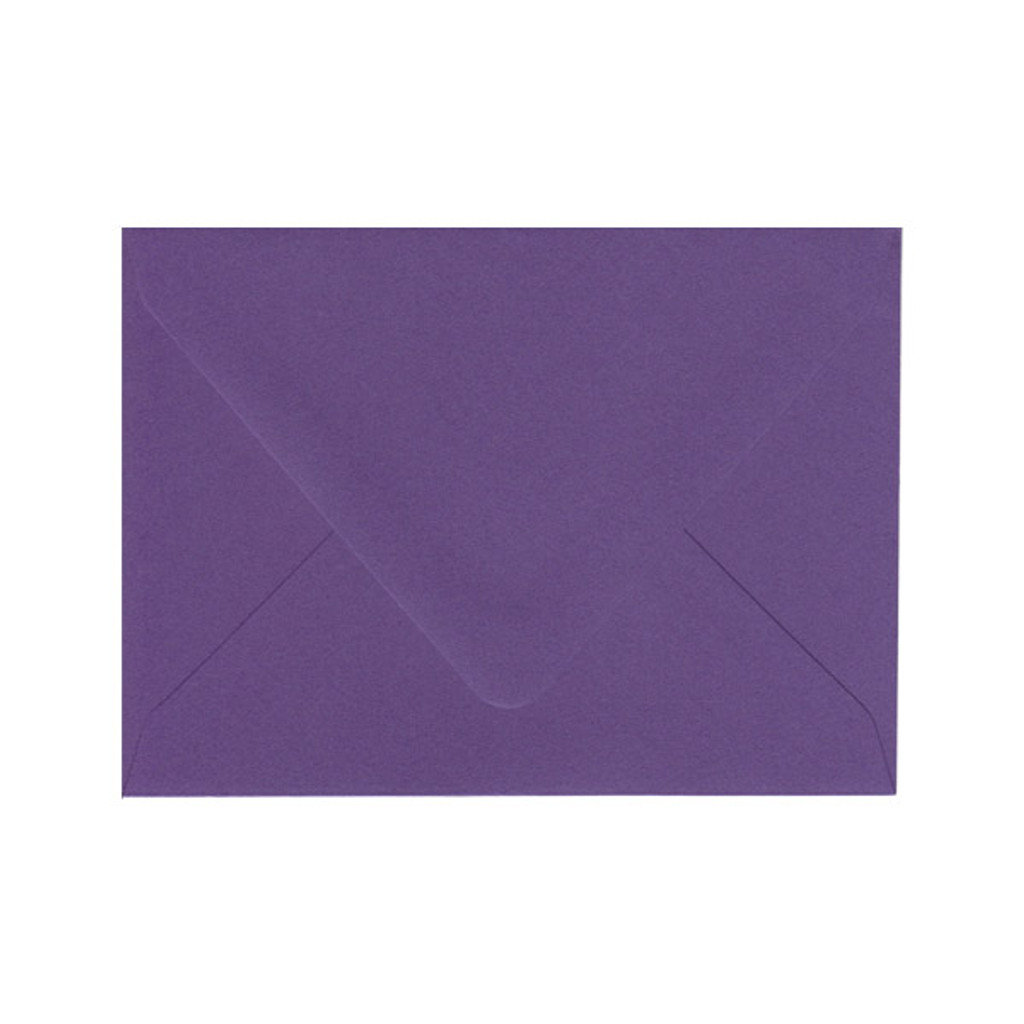 A6 Euro Flap Purple Envelope
