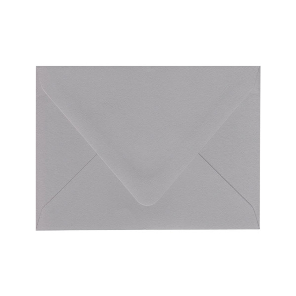 A6 Euro Flap Real Grey Envelope