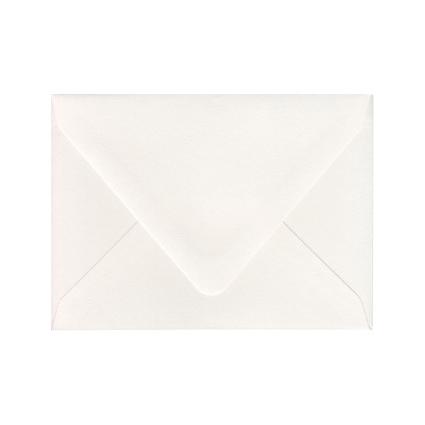 A6 Euro Flap Snow White Envelope