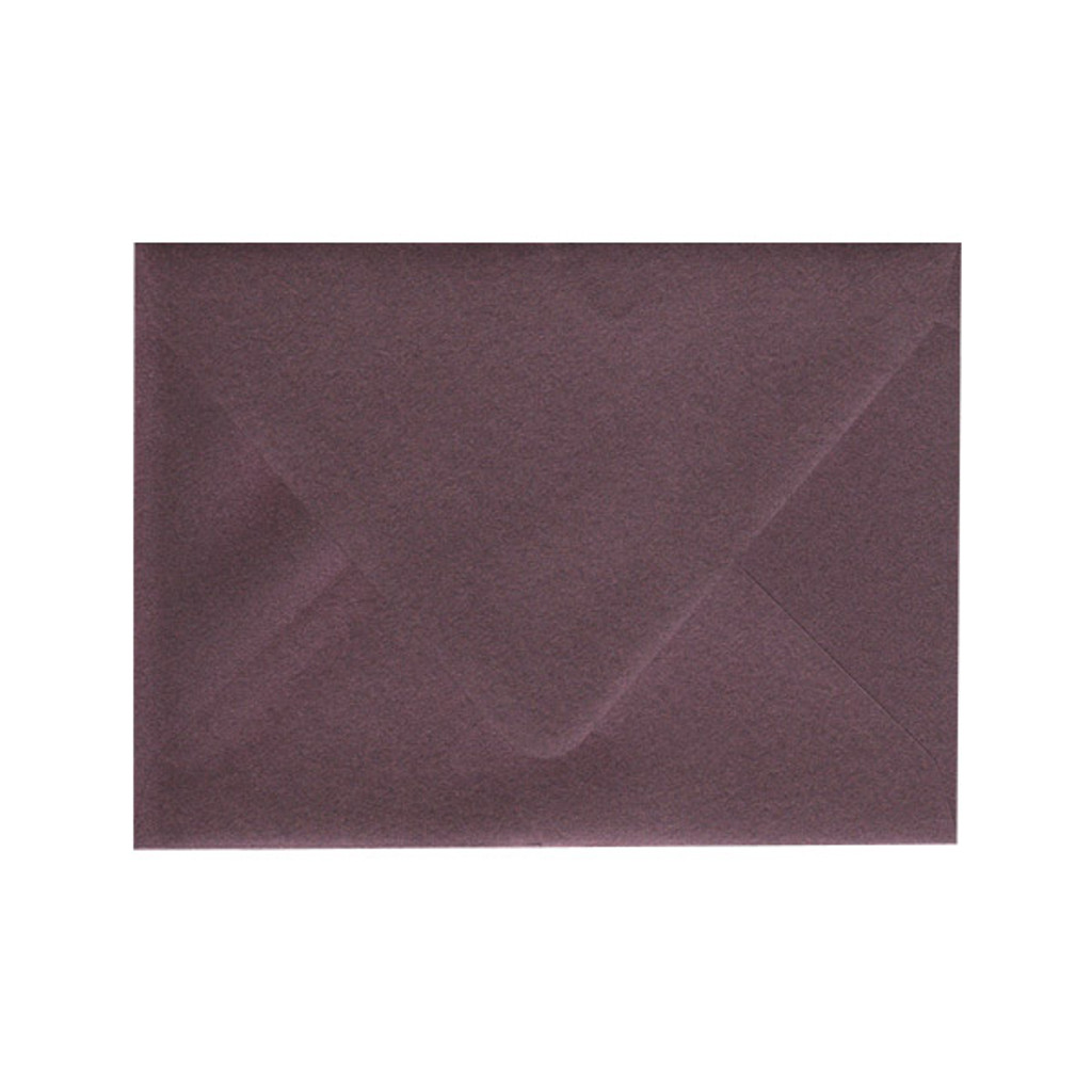 A6 Euro Flap Sparkling Merlot Envelope