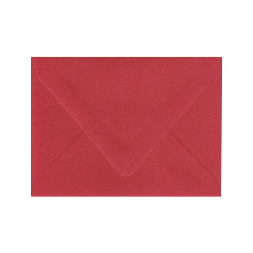 A6 Euro Flap Vermilion Envelope