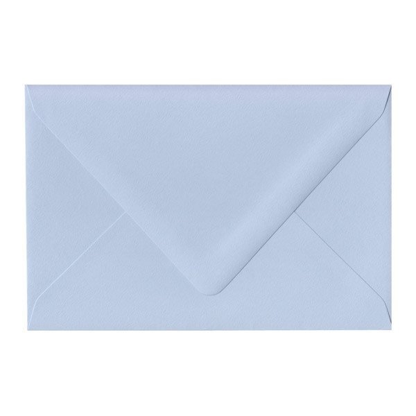 A8 Euro Flap Azure Blue Envelope