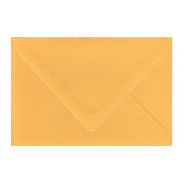 A8 Euro Flap Citrine Envelope