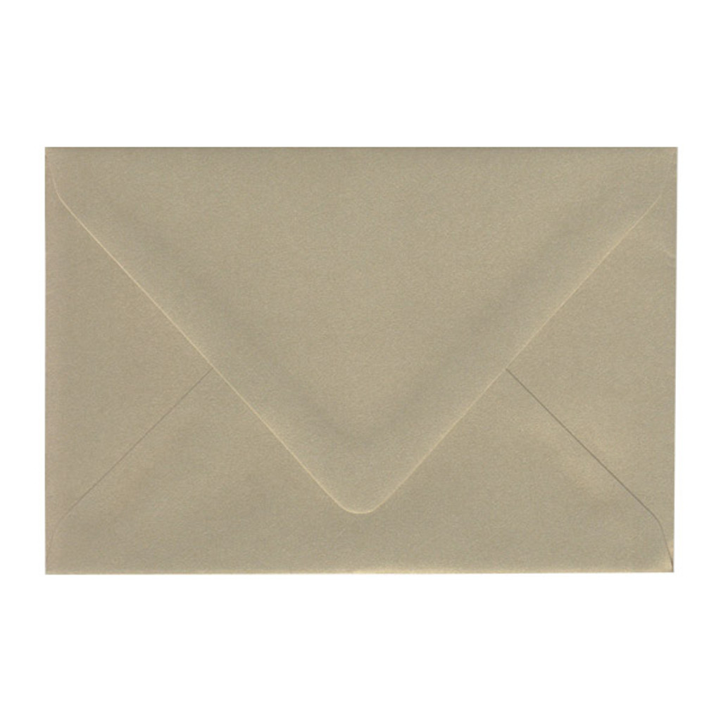 A8 Euro Flap Gold Leaf Envelope