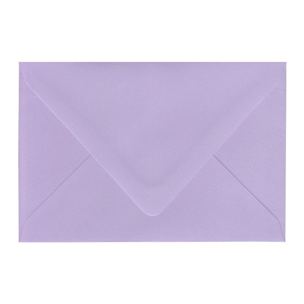 A8 Euro Flap Lavender Envelope