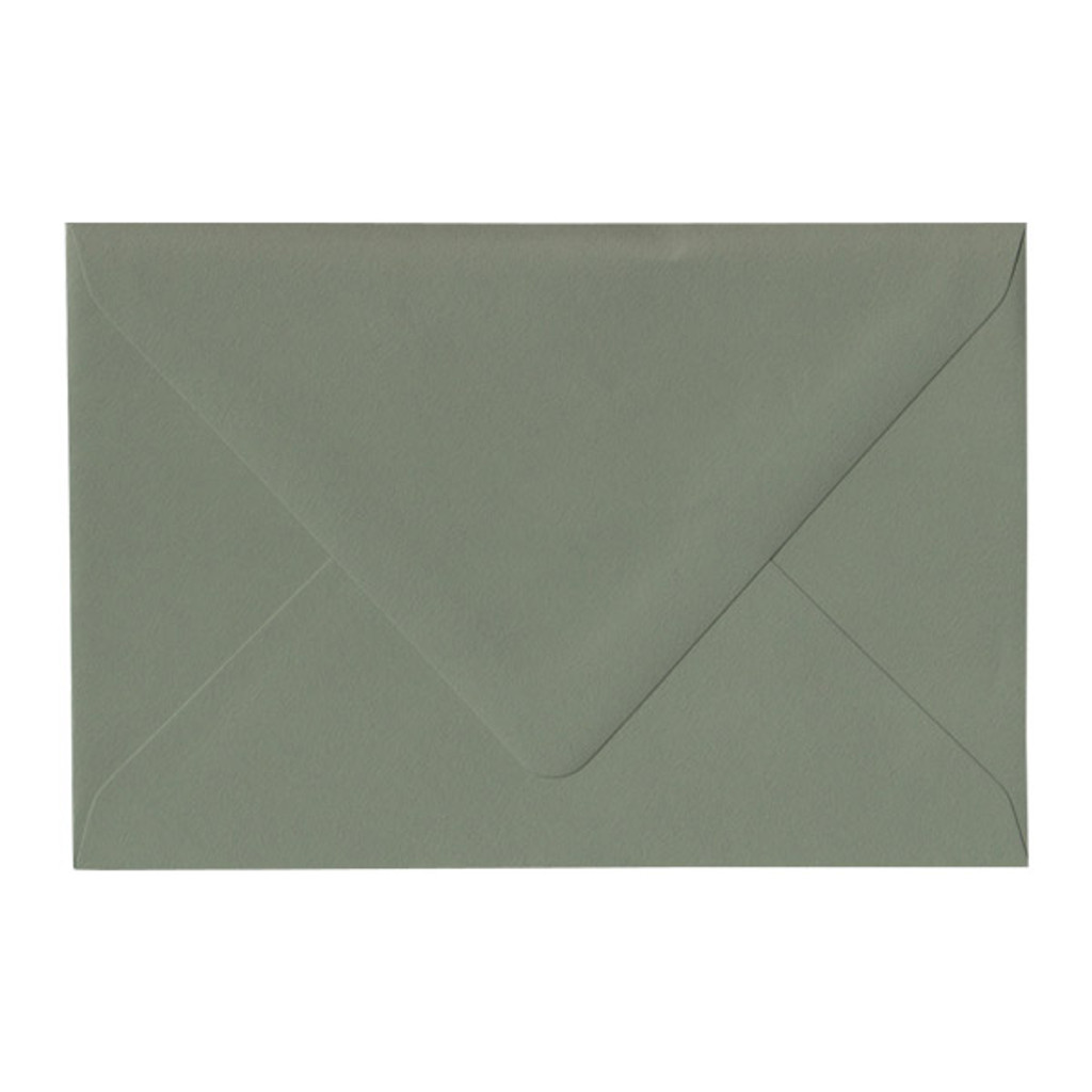 A8 Euro Flap Mid Green Envelope