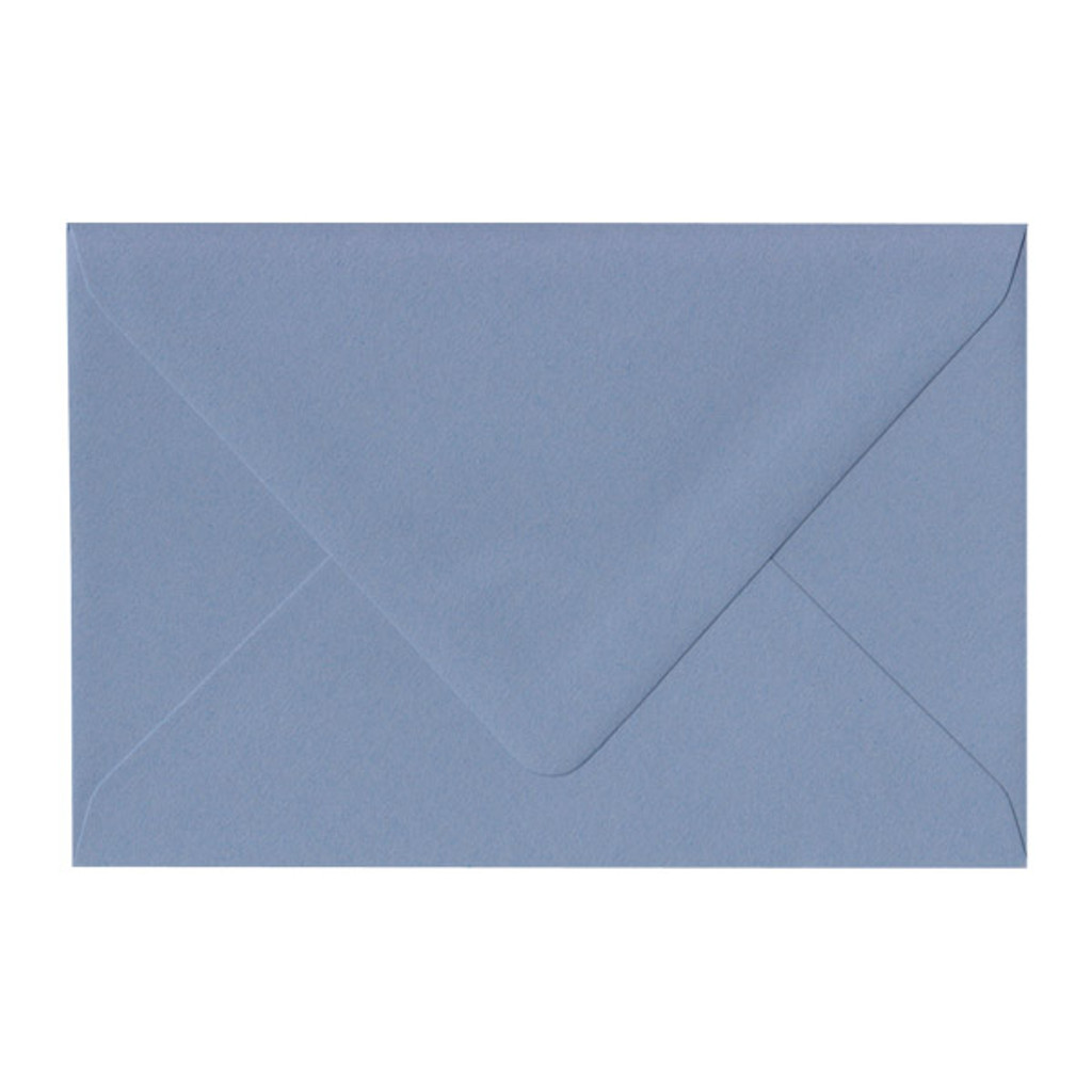 A8 Euro Flap New Blue Envelope