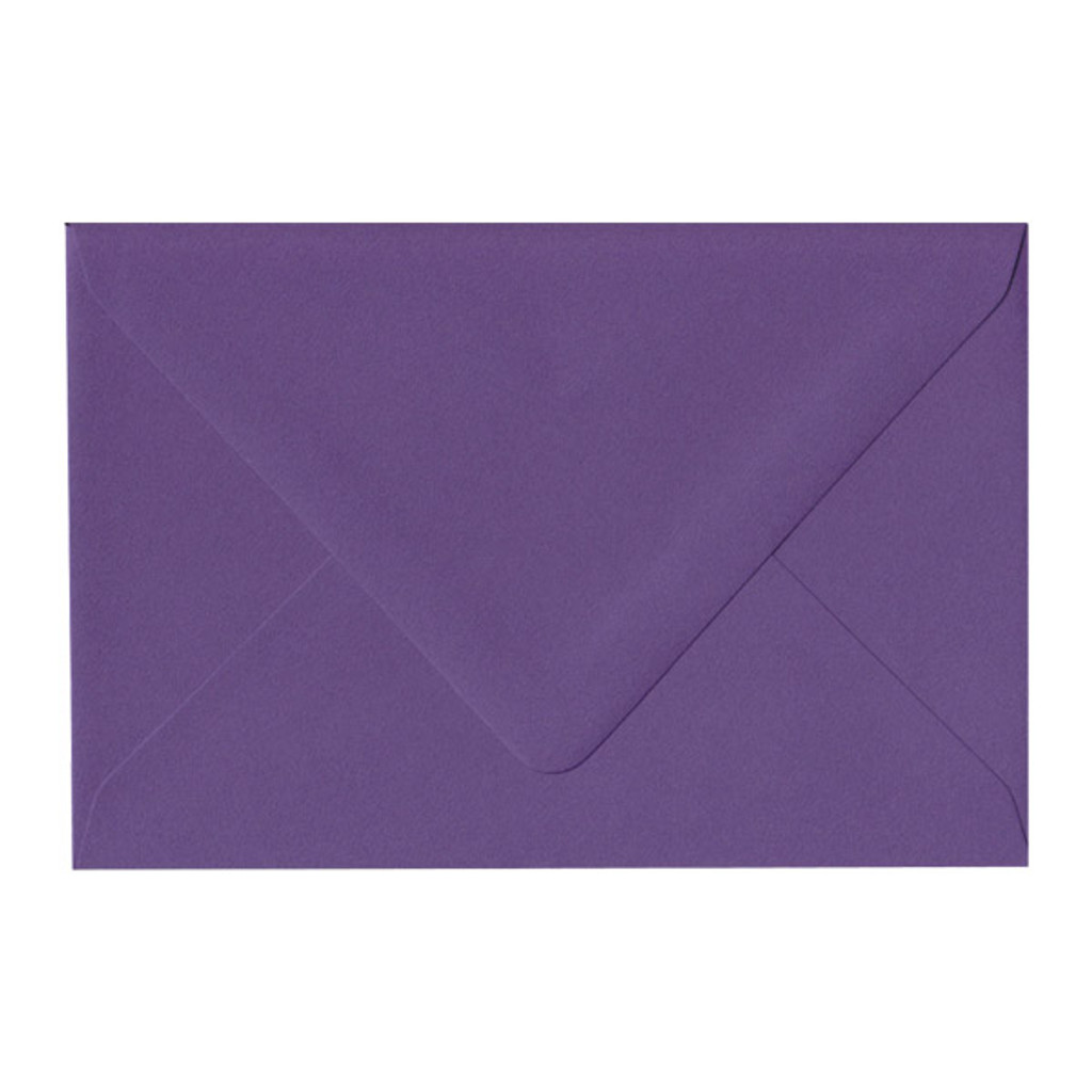 A8 Euro Flap Purple Envelope