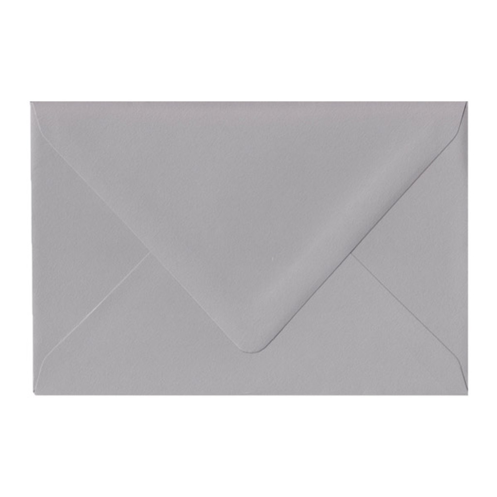 A8 Euro Flap Real Grey Envelope