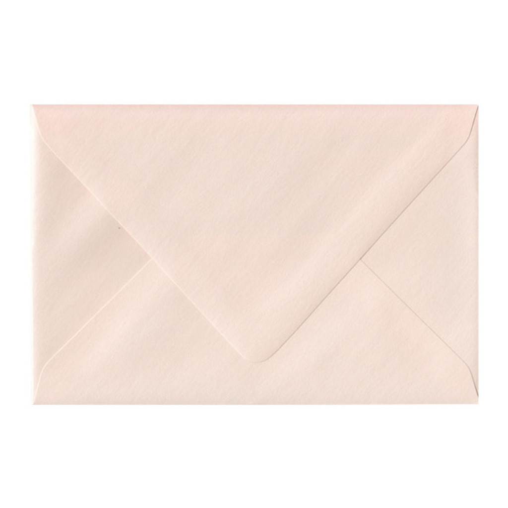 A8 Euro Flap Soft Coral Envelope