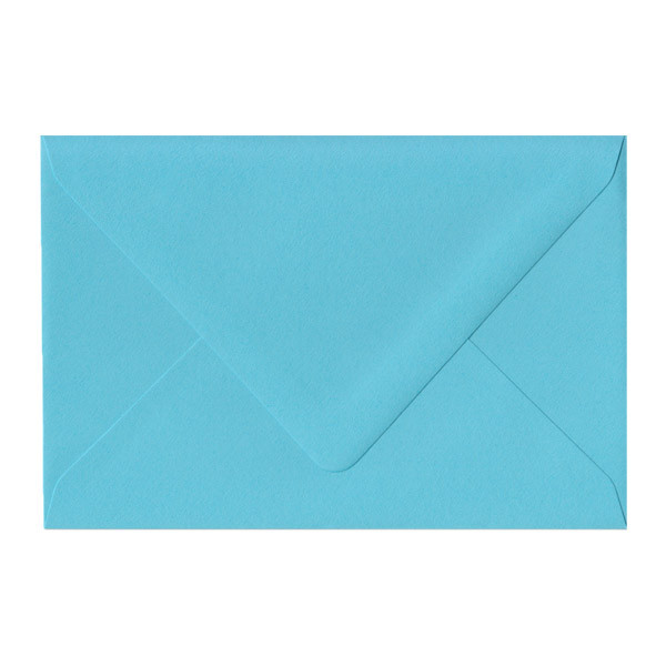 A8 Euro Flap Turquoise Envelope