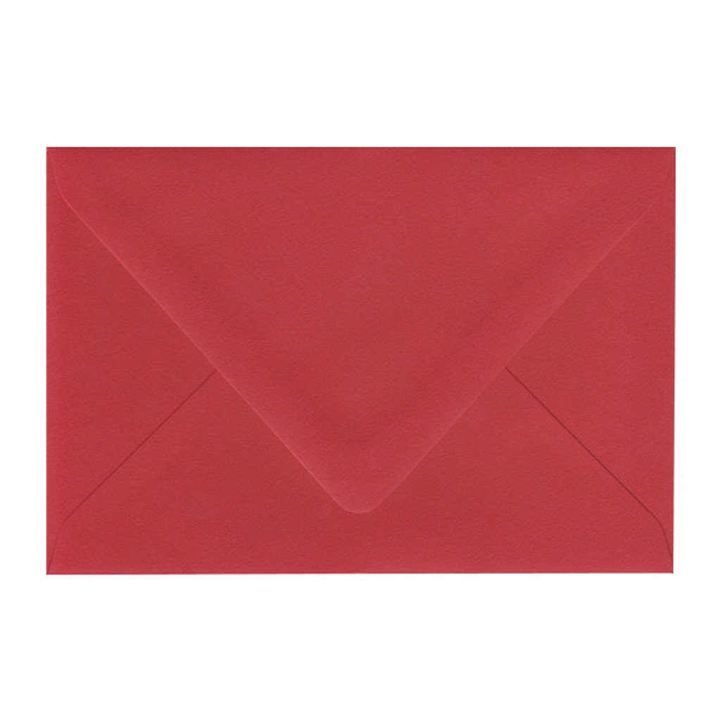 A8 Euro Flap Vermilion Envelope