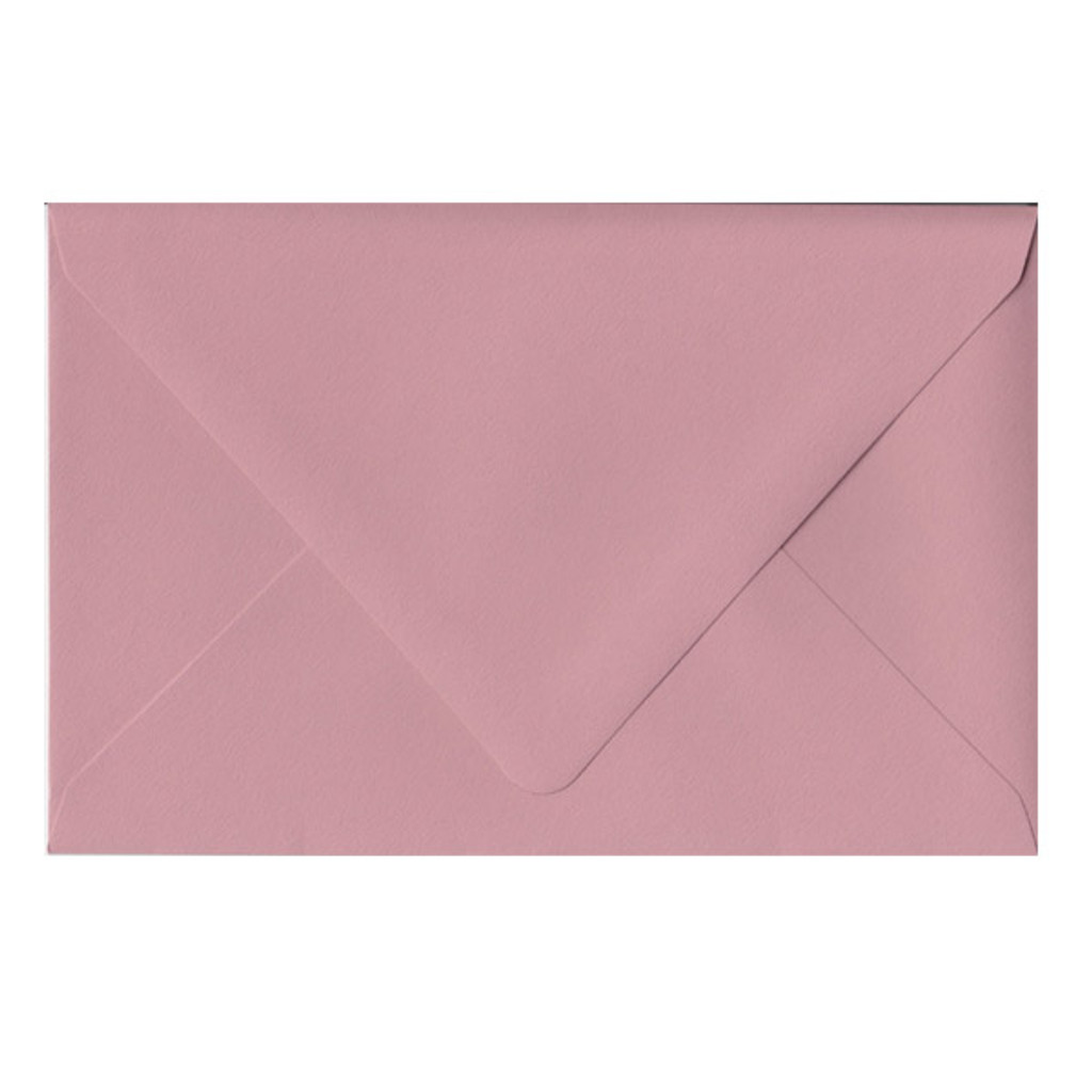 A9 Euro Flap Dusty Rose Envelope