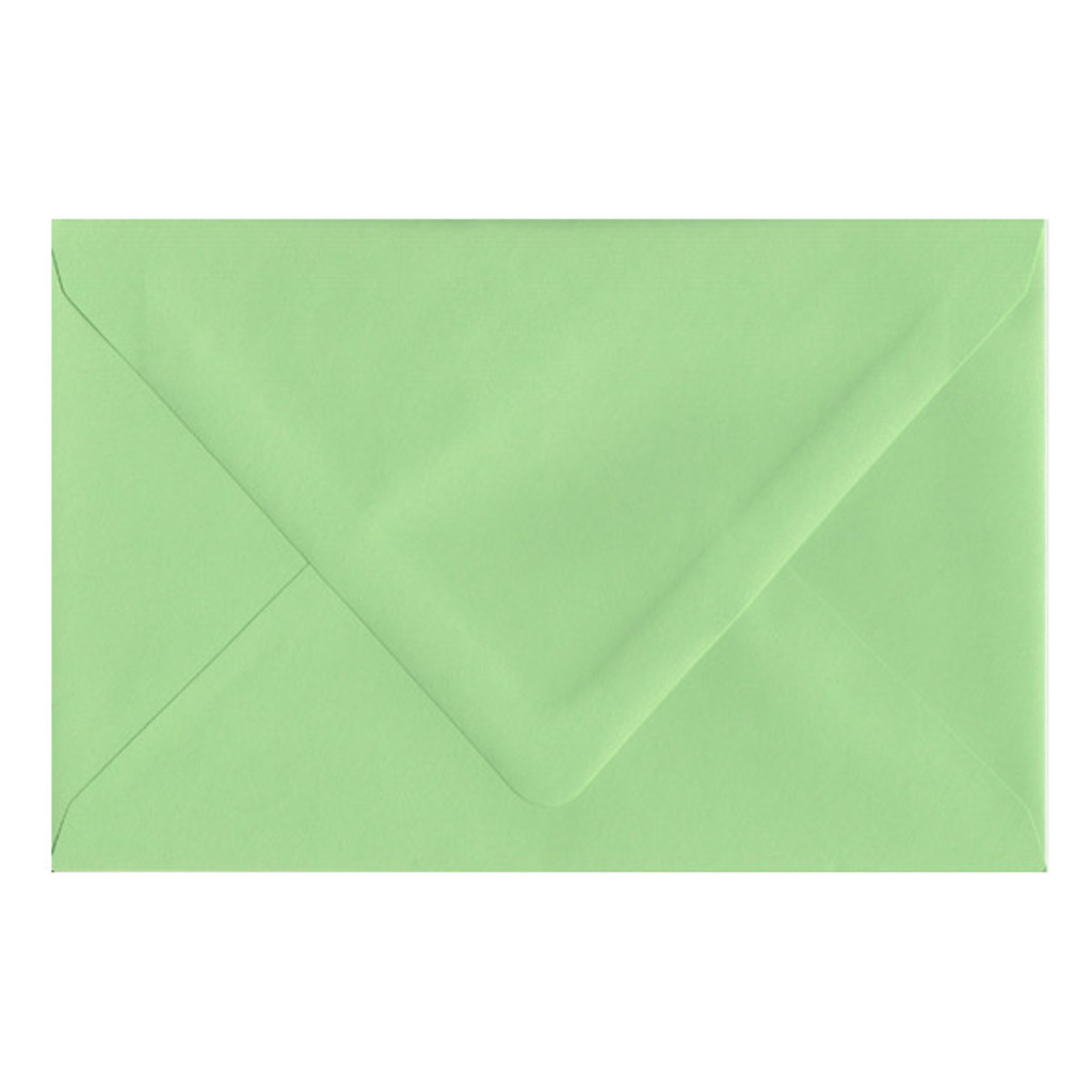 A9 Euro Flap Limeade Envelope