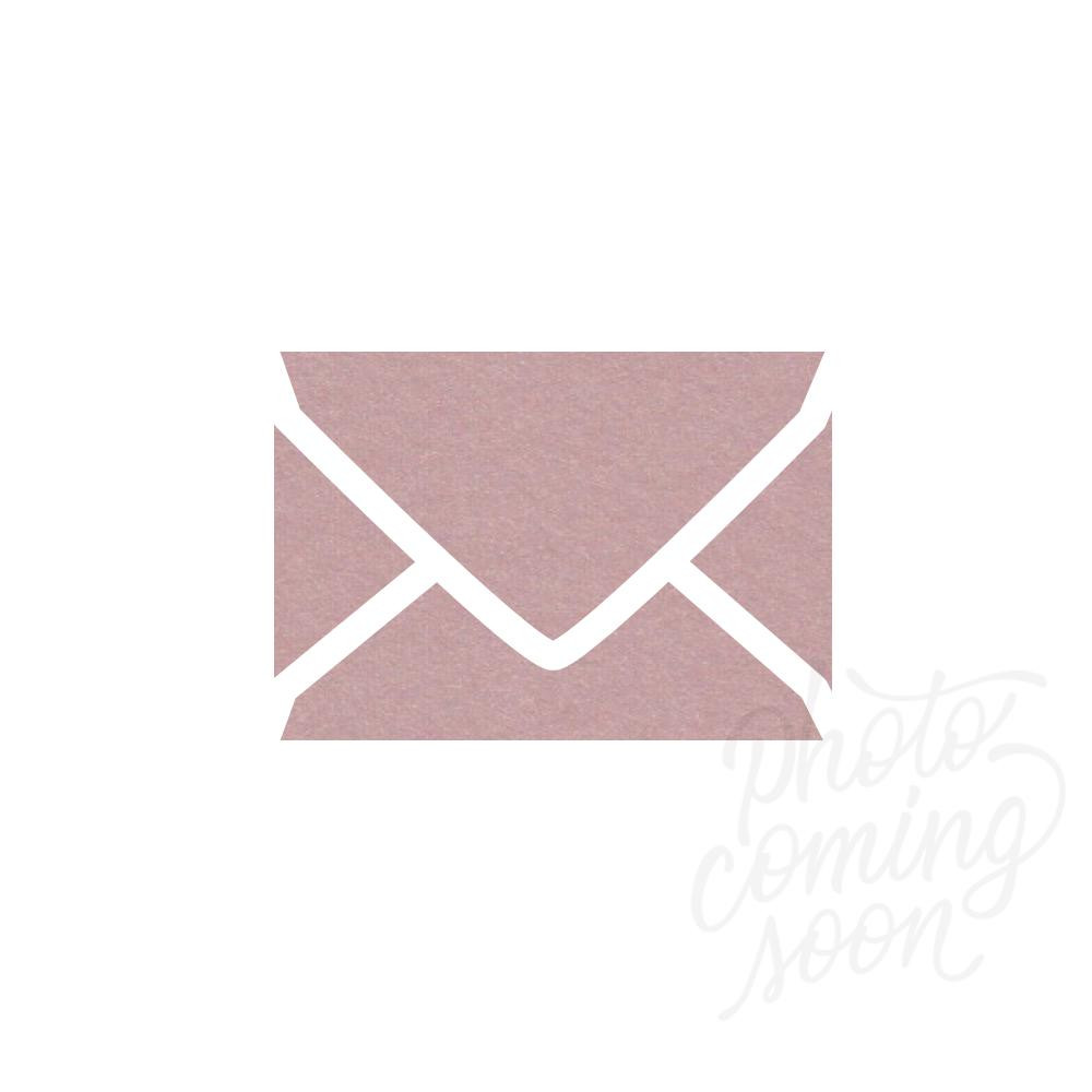 A9 Euro Flap Rose Gold Envelope