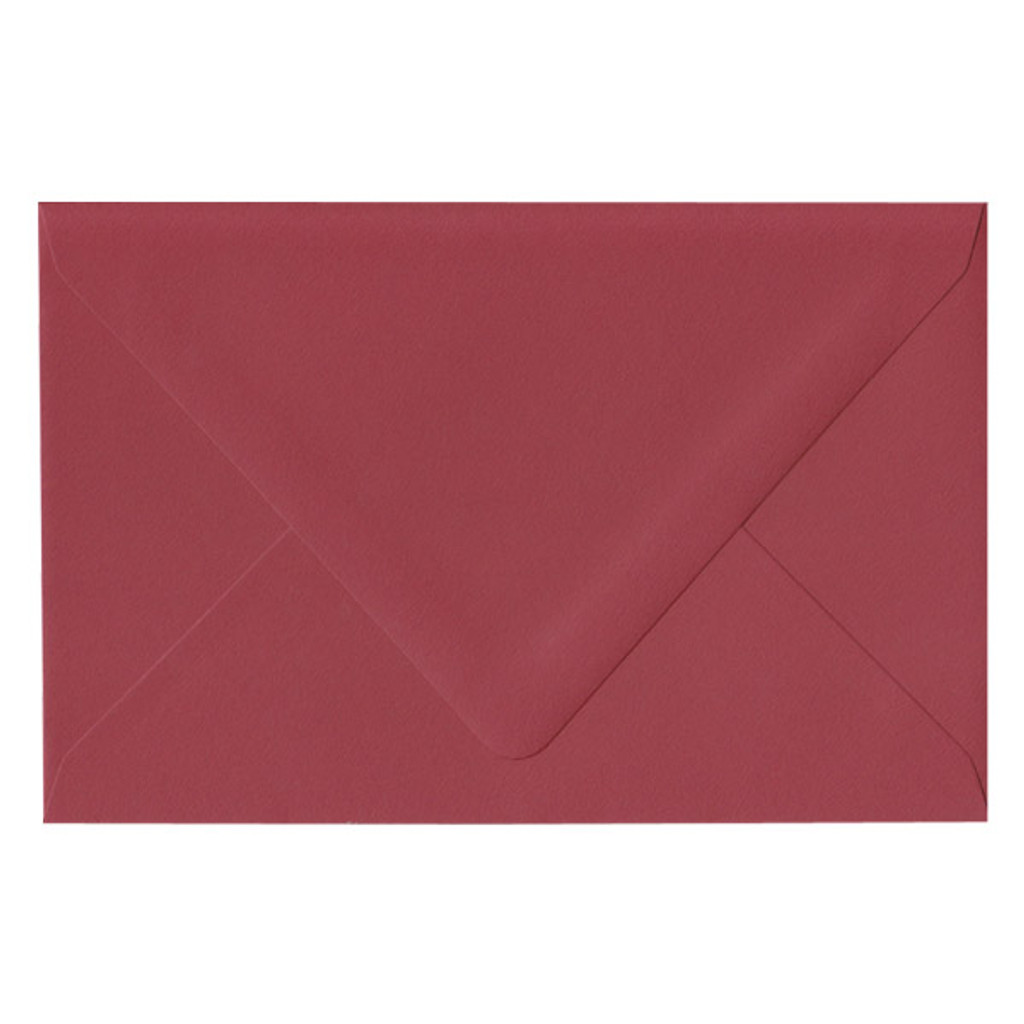A9 Euro Flap Scarlet Envelope