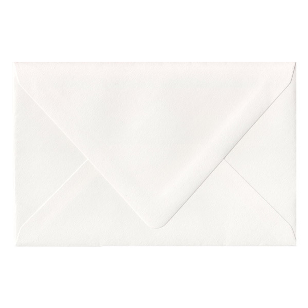 A9 Euro Flap Snow White Envelope