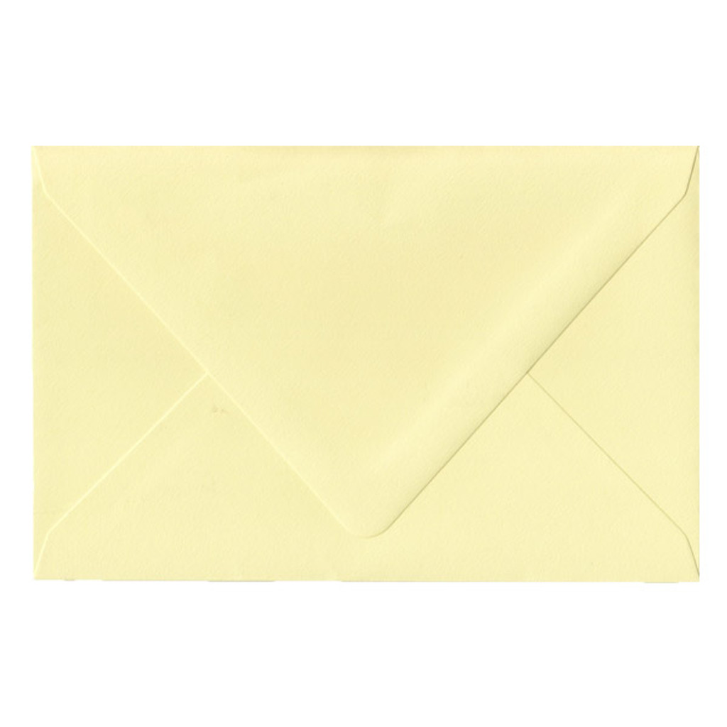 A9 Euro Flap Sorbet Yellow Envelope