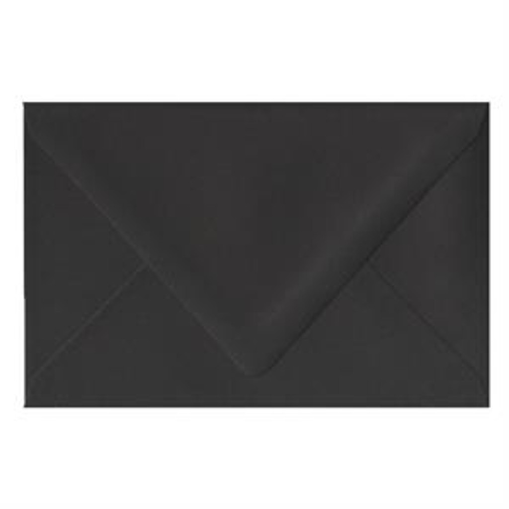 A9 Euro Flap Ultra Black Envelope