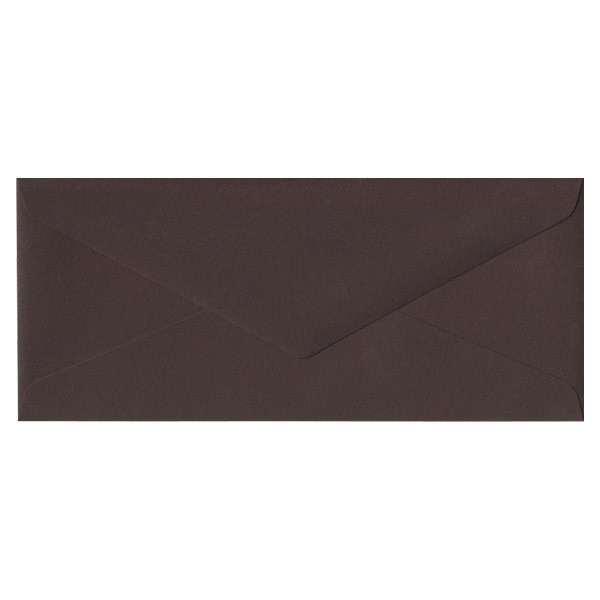 No.10 Euro Flap Bitter Chocolate Envelope