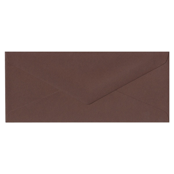 No.10 Euro Flap Brown Envelope