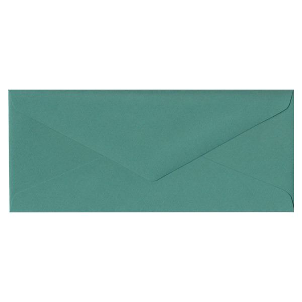 No.10 Euro Flap Emerald Envelope