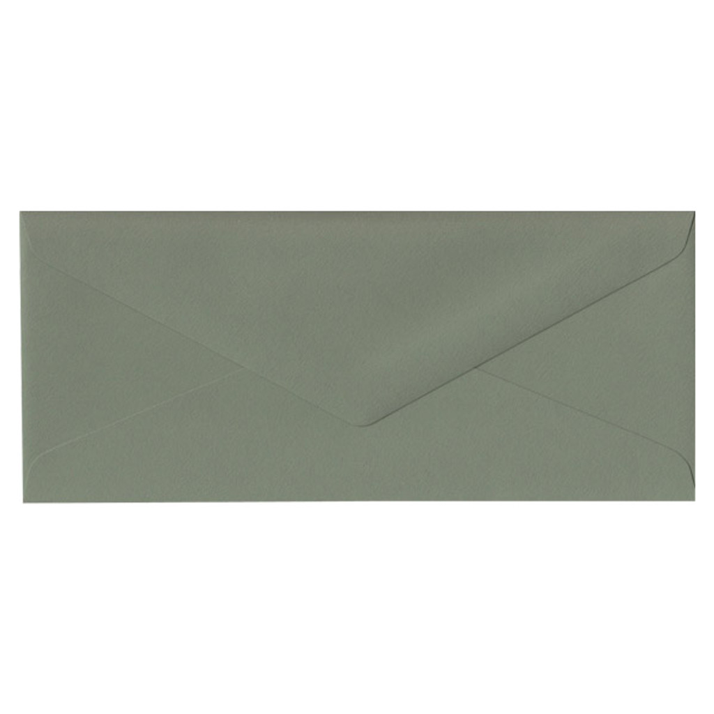 No.10 Euro Flap Mid Green Envelope