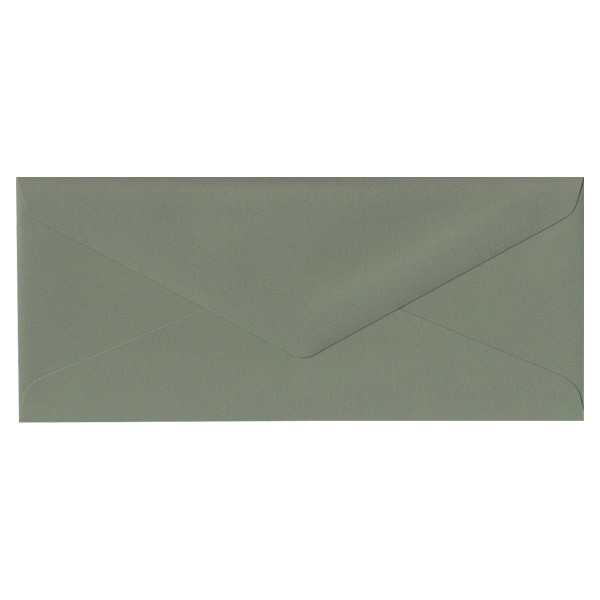No.10 Euro Flap Mid Green Envelope