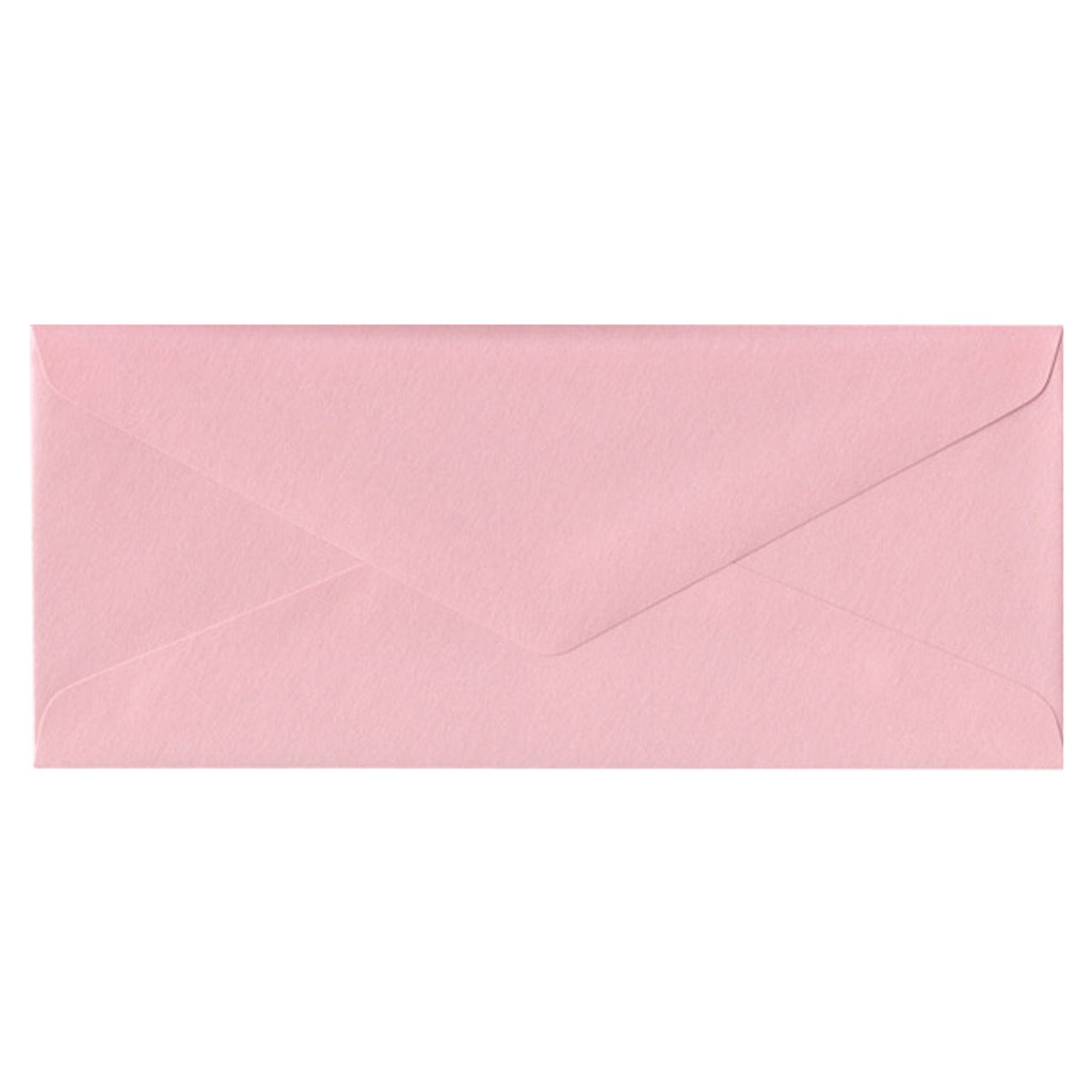 No.10 Euro Flap Rose Quartz Envelope