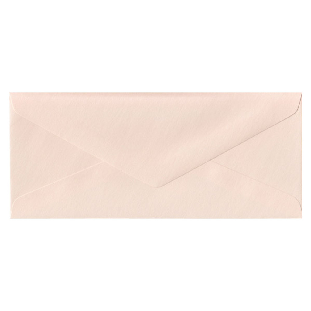 No.10 Euro Flap Soft Coral Envelope