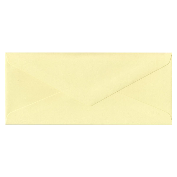 No.10 Euro Flap Sorbet Yellow Envelope