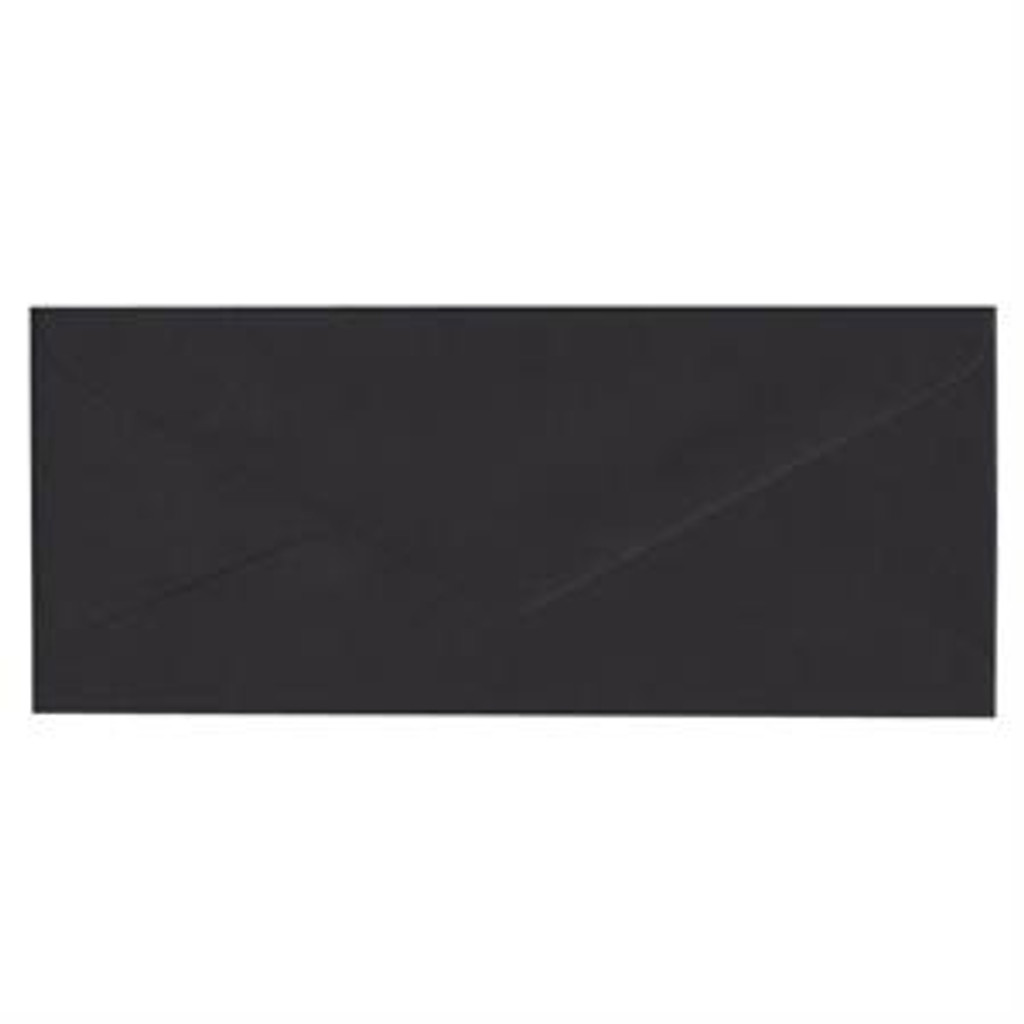 No.10 Euro Flap Ultra Black Envelope