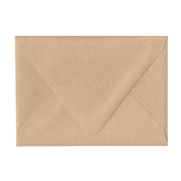 A7.5 Euro Flap Straw Kraft Envelope