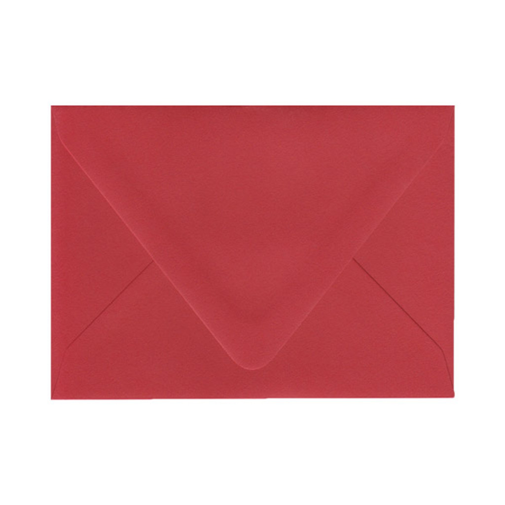 A7.5 Euro Flap Vermilion Envelope