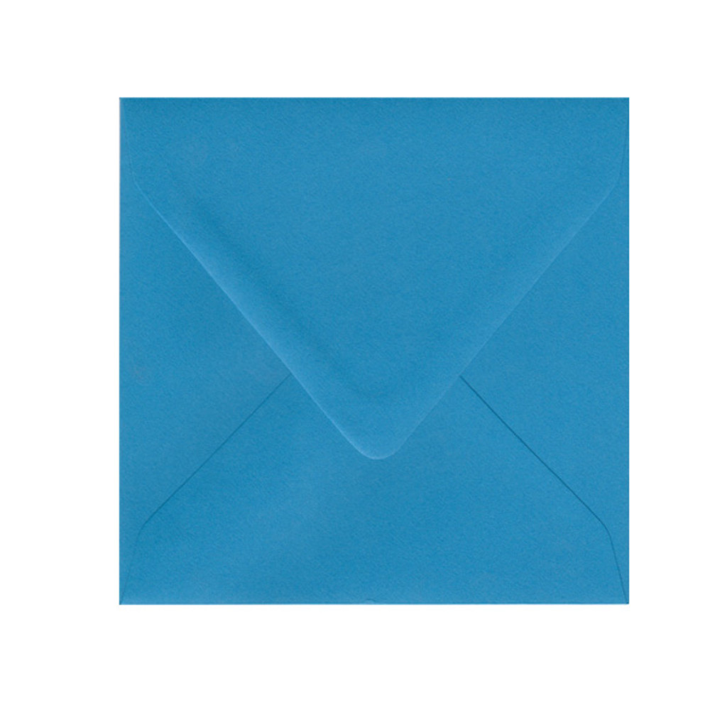 6.75 SQ Euro Flap Tabriz Blue Envelope