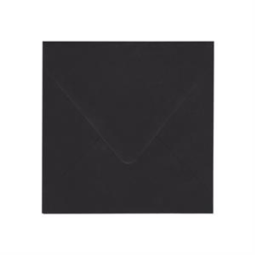 6.75 SQ Euro Flap Ultra Black Envelope