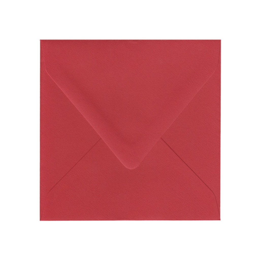 6.75 SQ Euro Flap Vermilion Envelope