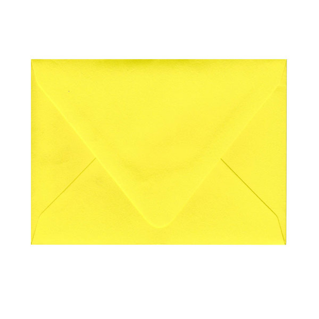 A+ Euro Flap Factory Yellow Envelope