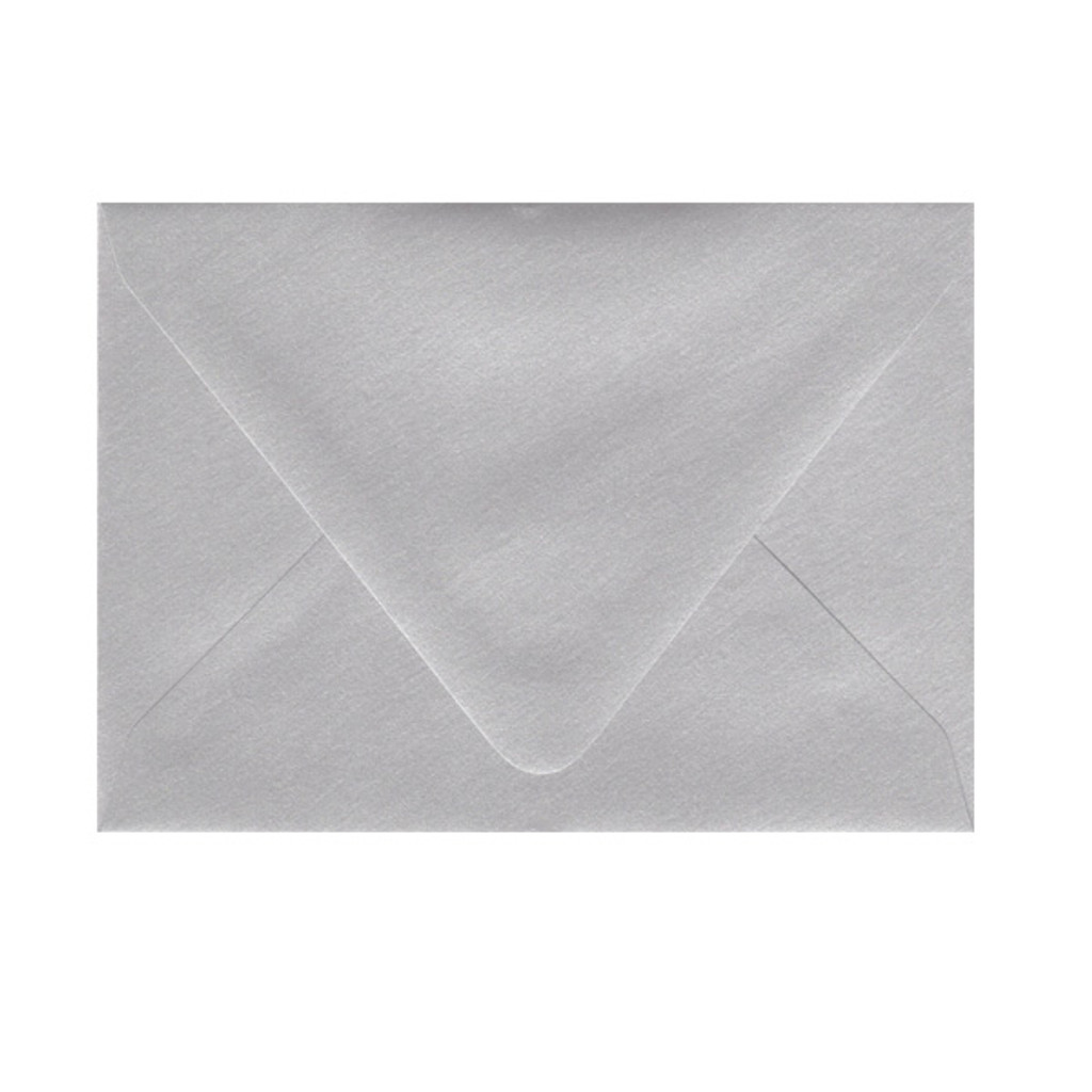 A+ Euro Flap Silver Envelope