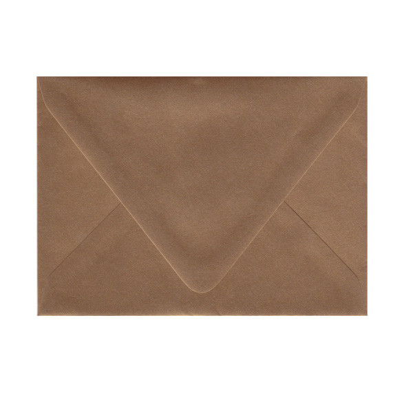 A7 Inner Ungummed Euro Flap Antique Gold Envelope