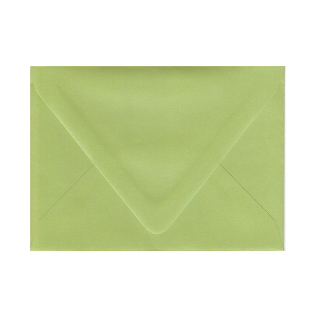 A7 Inner Ungummed Euro Flap Lime Envelope