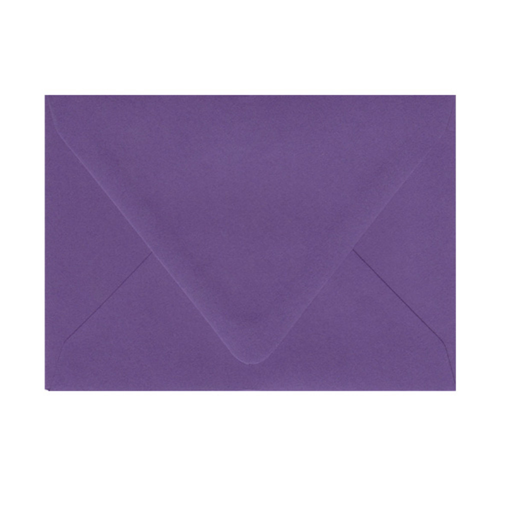 A7 Inner Ungummed Euro Flap Purple Envelope