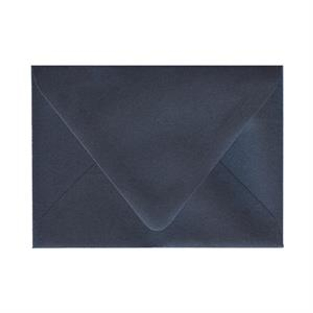 A7 Inner Ungummed Euro Flap Shiny Blue Envelope