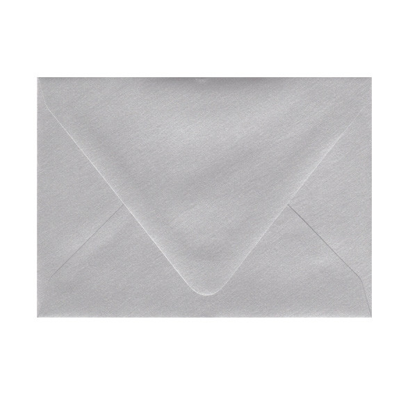 A7 Inner Ungummed Euro Flap Silver Envelope
