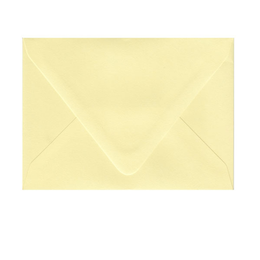 A7 Inner Ungummed Euro Flap Sorbet Yellow Envelope