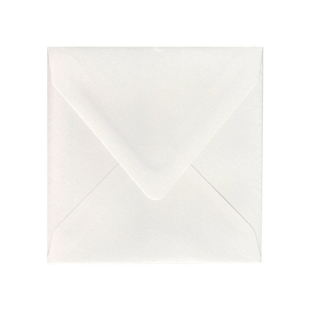 6.5 SQ Inner Ungummed Euro Flap Ice White Envelope