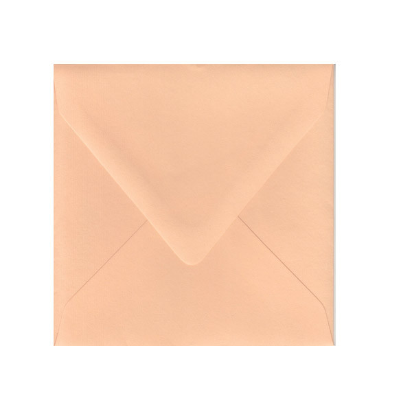 6.5 SQ Inner Ungummed Euro Flap Peach Envelope