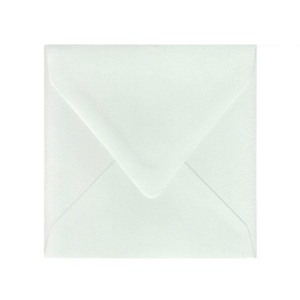 6.5 SQ Inner Ungummed Euro Flap Powder Green Envelope